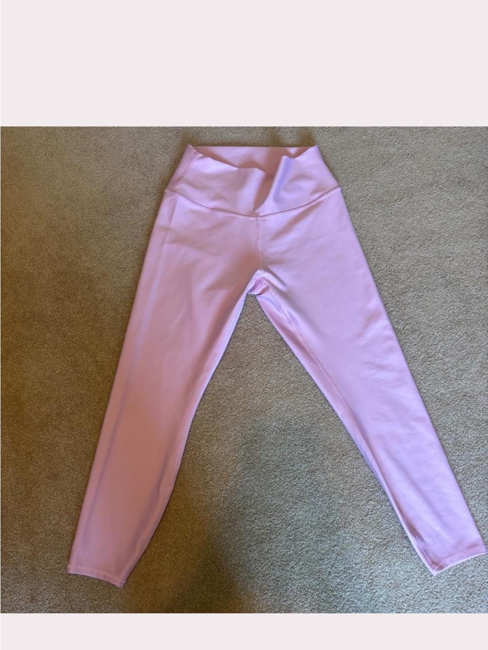 ALO Yoga Lavender High-Rise Performance Leggings